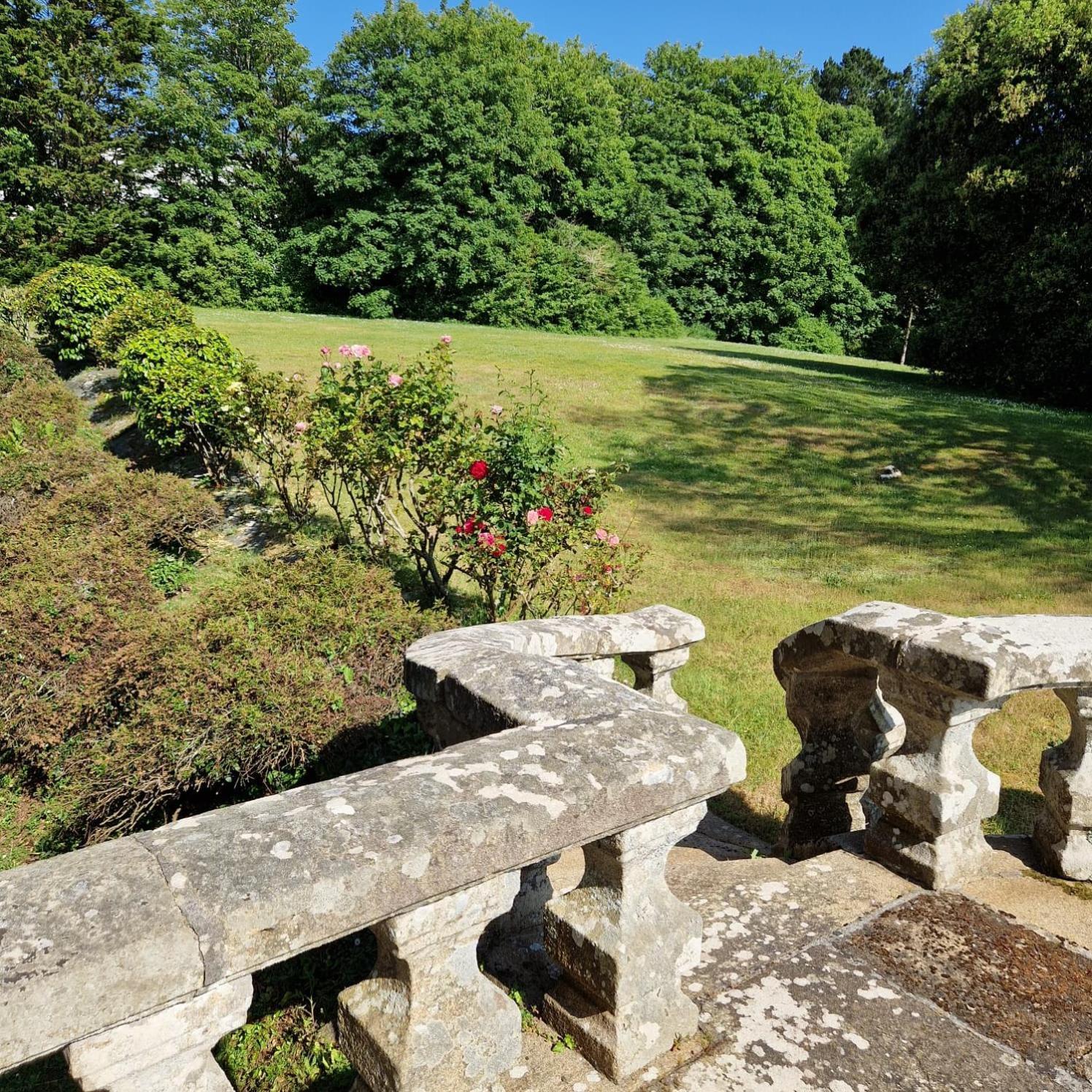 Chateau De Locqueran Pierres Et Filets Bleus Audierne Exteriér fotografie
